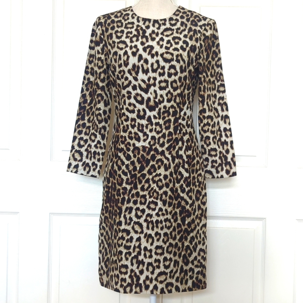 Rag & Bone Silk Leopard Cheetah Print 3/4 Sleeves… - image 2